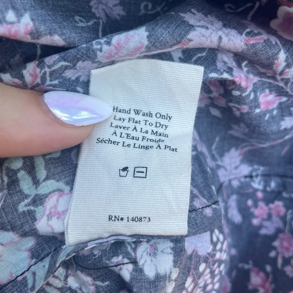 LoveShackFancy Lais Floral Puff Sleeve Dress - Picture 16 of 16